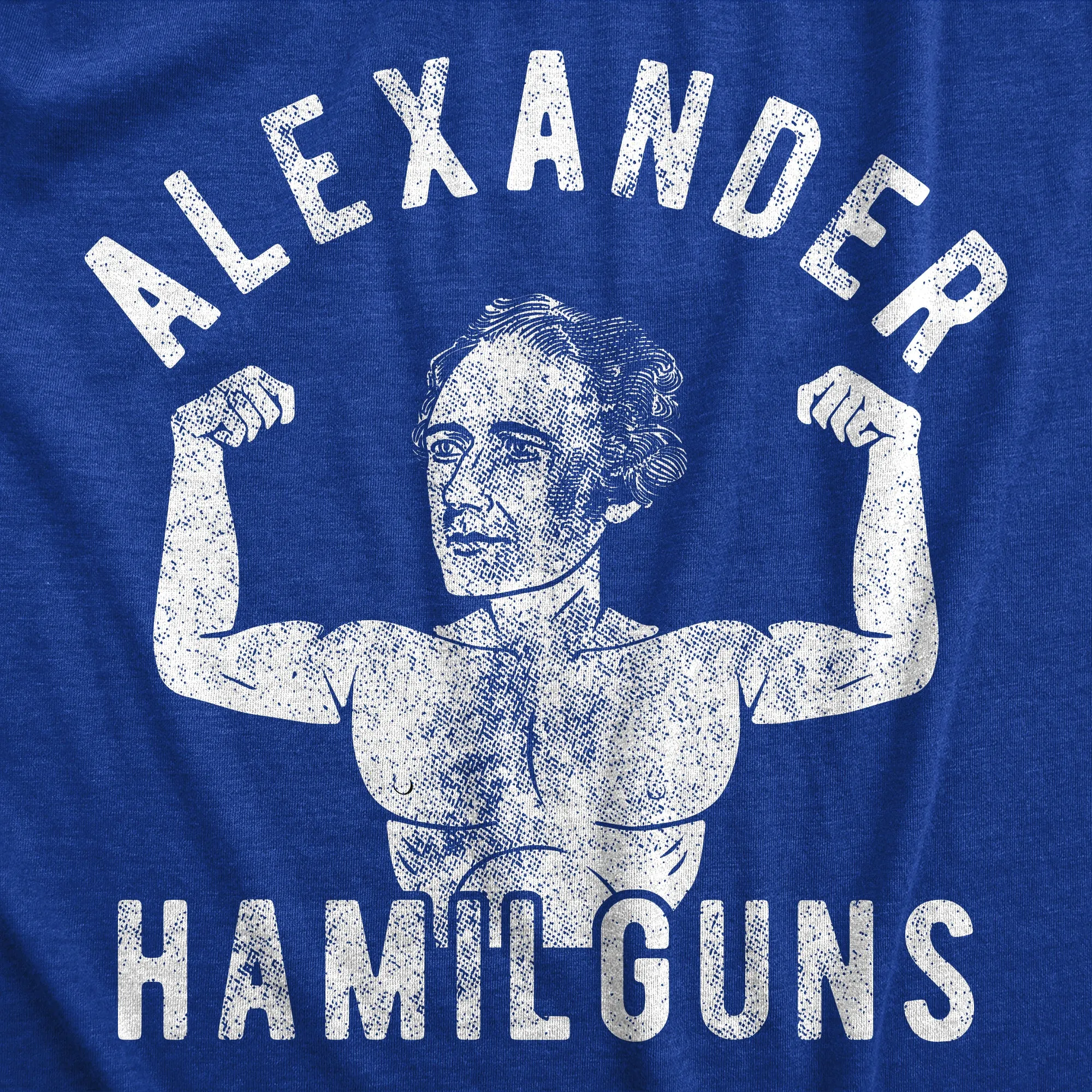 Alexander Hamilguns Men's T Shirt sold by Crazy Dog T-Shirts product image thumbnail 2