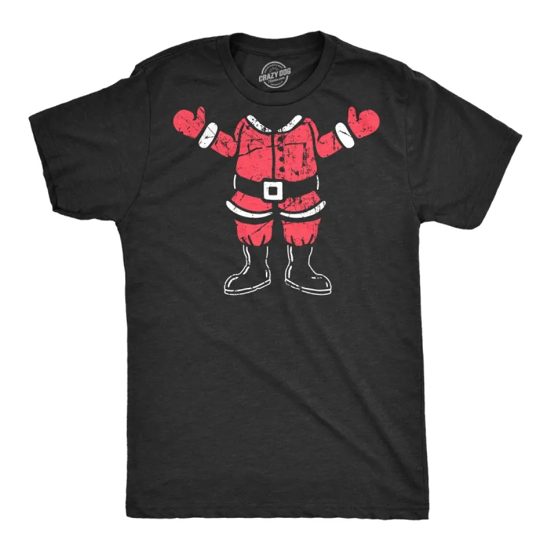 Santa Body Men's T Shirt sold by Crazy Dog T-Shirts