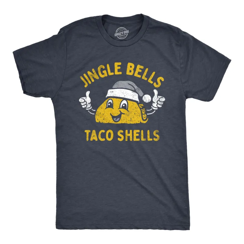 Jingle Bells Taco Shells Men's T Shirt sold by Crazy Dog T-Shirts
