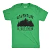 Adventure Is Out There But So Are Serial Killers Men's T Shirt sold by Crazy Dog T-Shirts