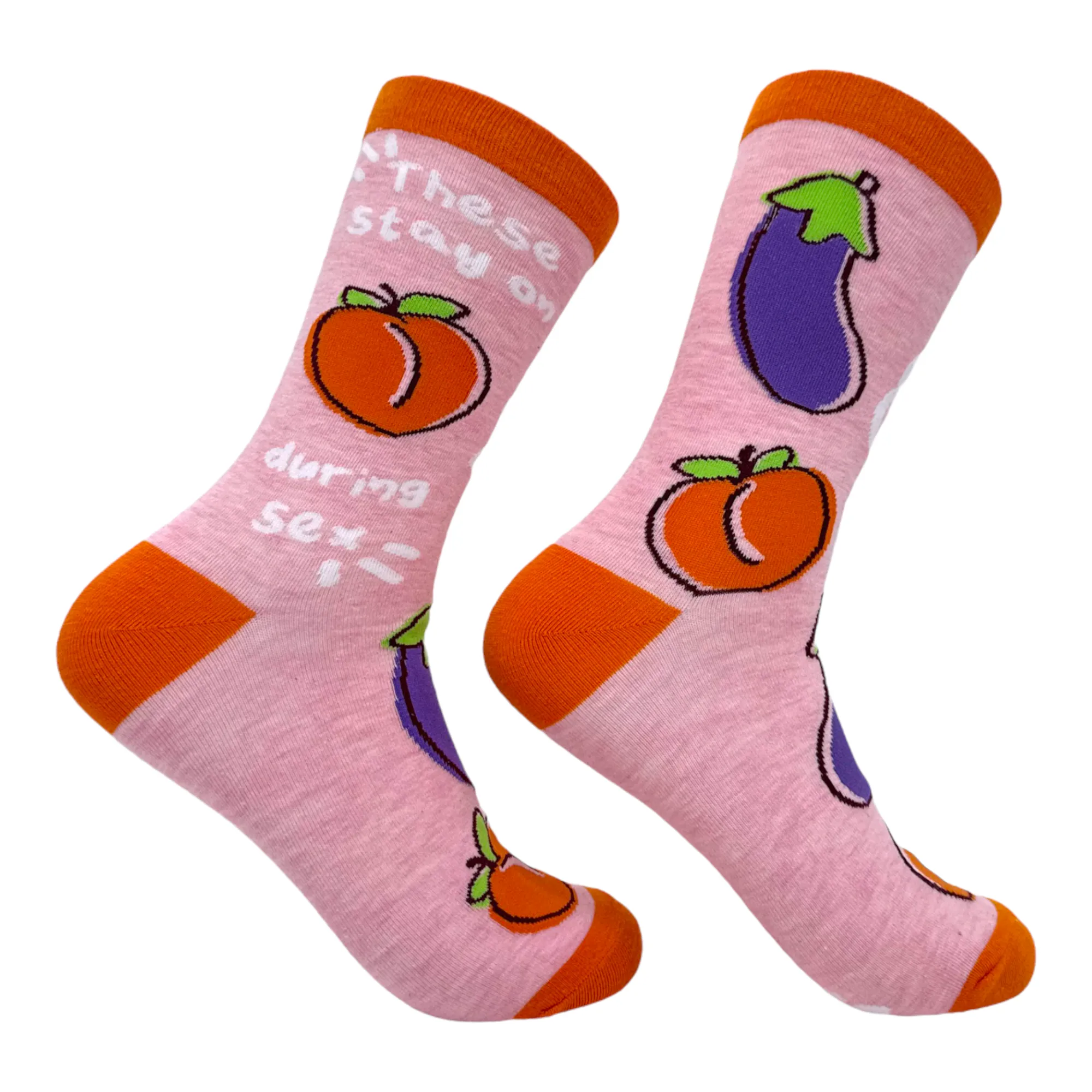 Women's These Stay On During Sex Socks sold by Crazy Dog T-Shirts
