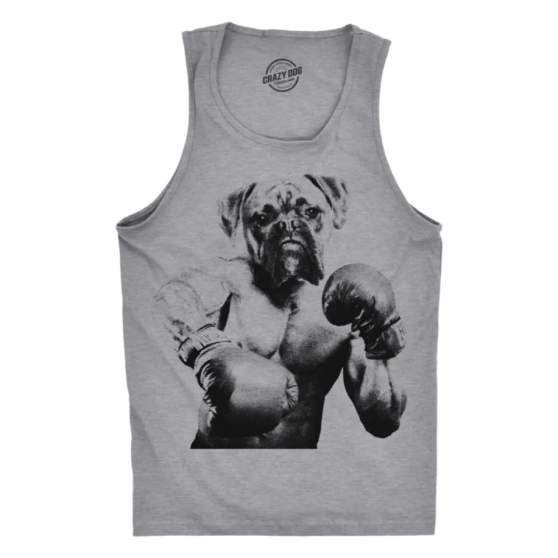 Boxer Boxing Men's Tank Top sold by Crazy Dog T-Shirts