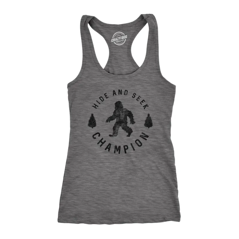 Hide And Seek Champion Women's Tank Top sold by Crazy Dog T-Shirts