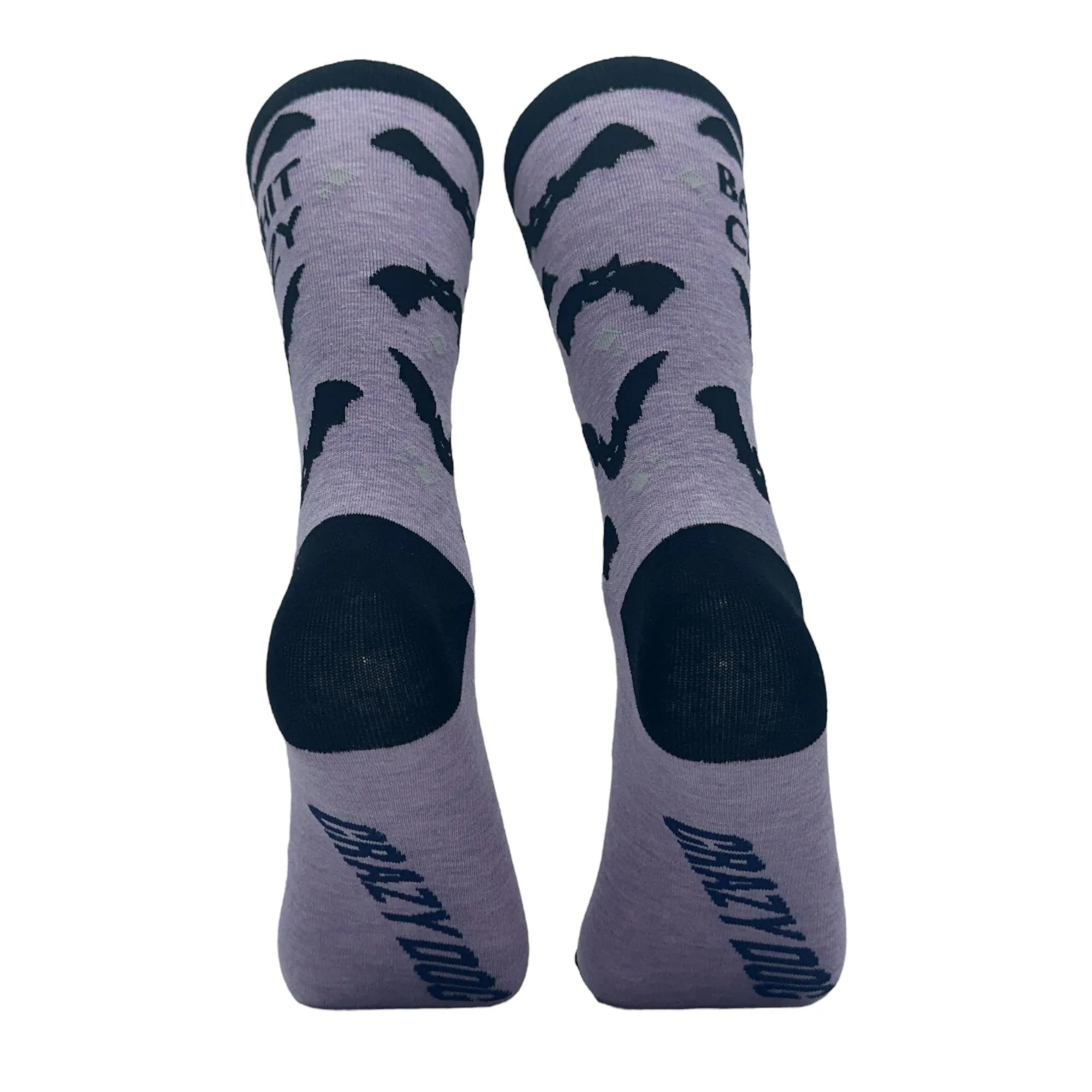 Women's Bat Shit Crazy Socks sold by Crazy Dog T-Shirts product image thumbnail 4