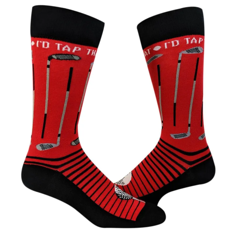 Mens I'd Tap That Socks sold by Crazy Dog T-Shirts