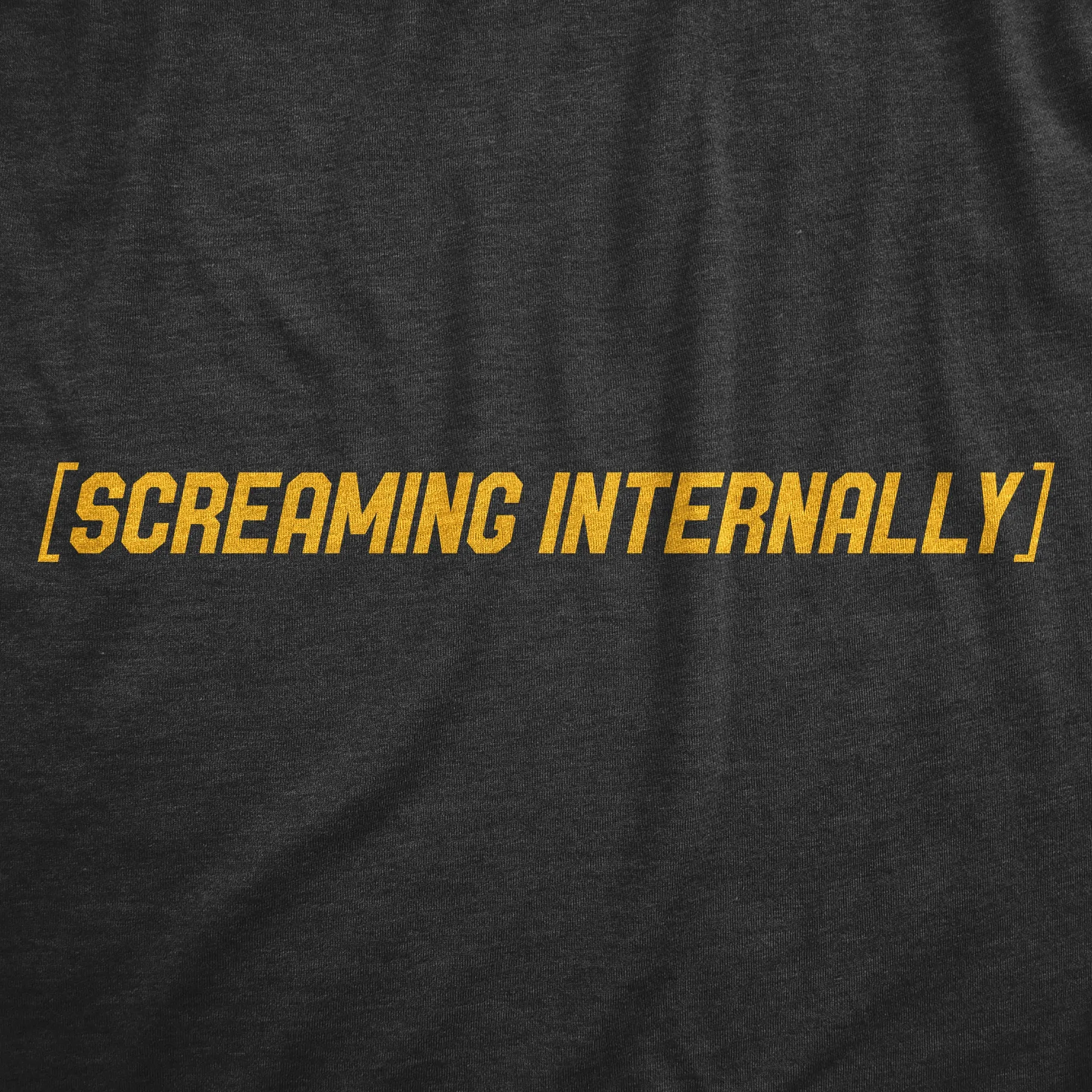 Screaming Internally Women's T Shirt sold by Crazy Dog T-Shirts product image thumbnail 2