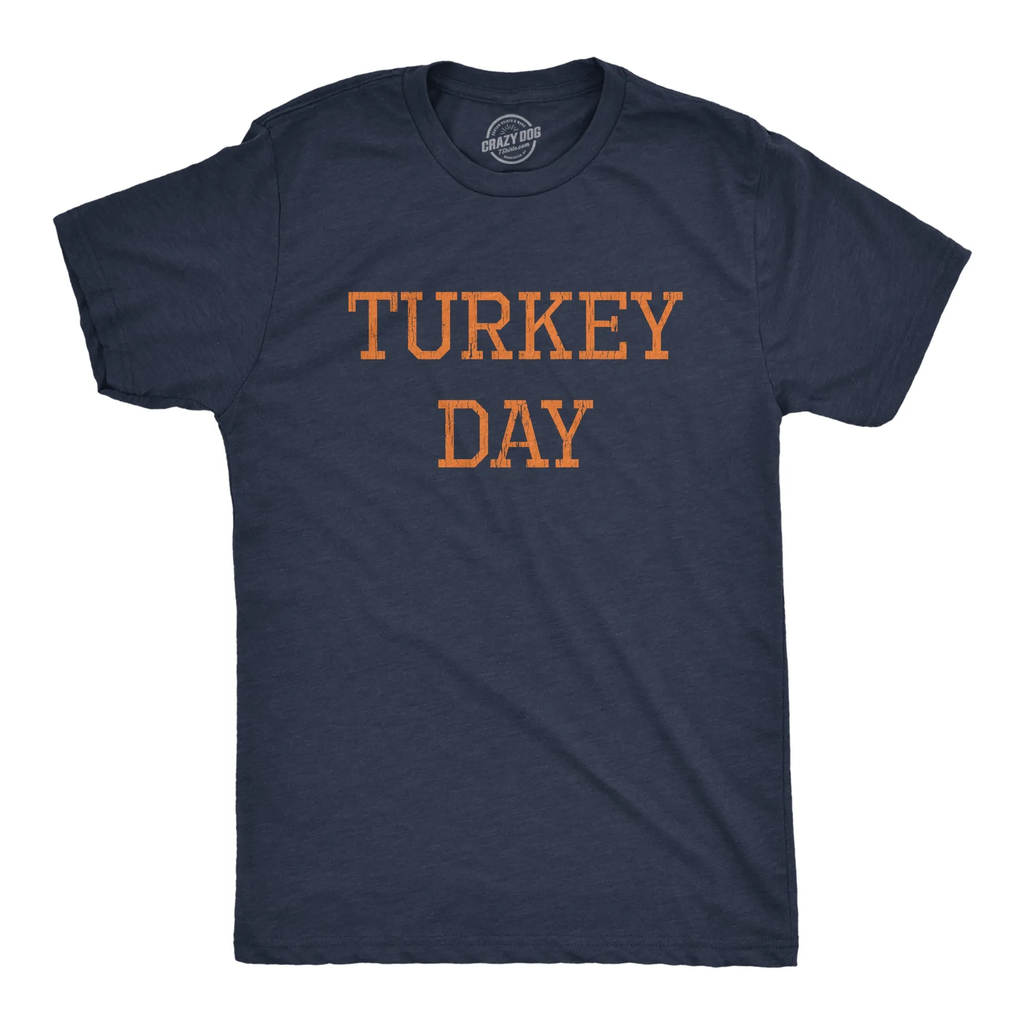 Turkey Day Men's T Shirt sold by Crazy Dog T-Shirts