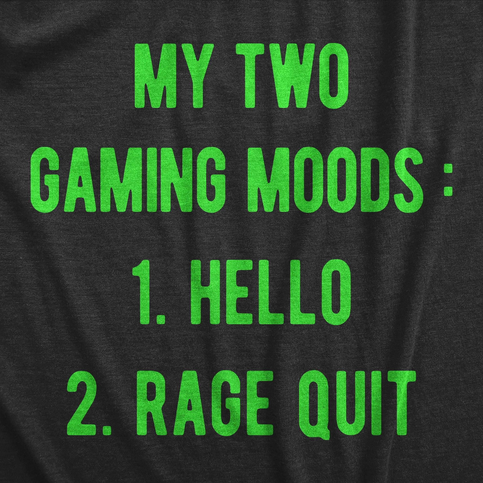 My Two Gaming Moods Women's T Shirt sold by Crazy Dog T-Shirts product image thumbnail 2