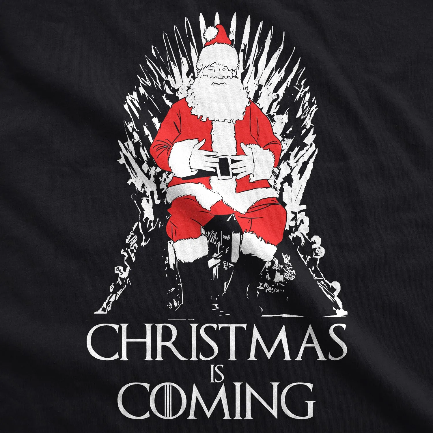 Christmas Is Coming Men's T Shirt sold by Crazy Dog T-Shirts product image thumbnail 2