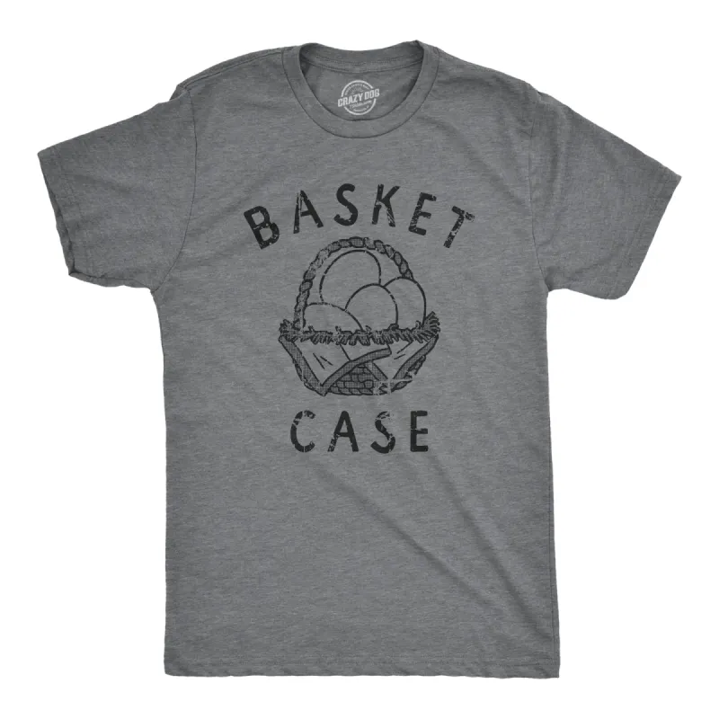 Basket Case Men's T Shirt sold by Crazy Dog T-Shirts