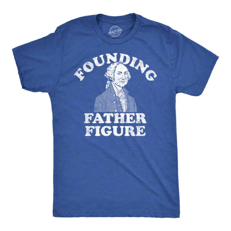 Founding Father Figure Men's T Shirt sold by Crazy Dog T-Shirts