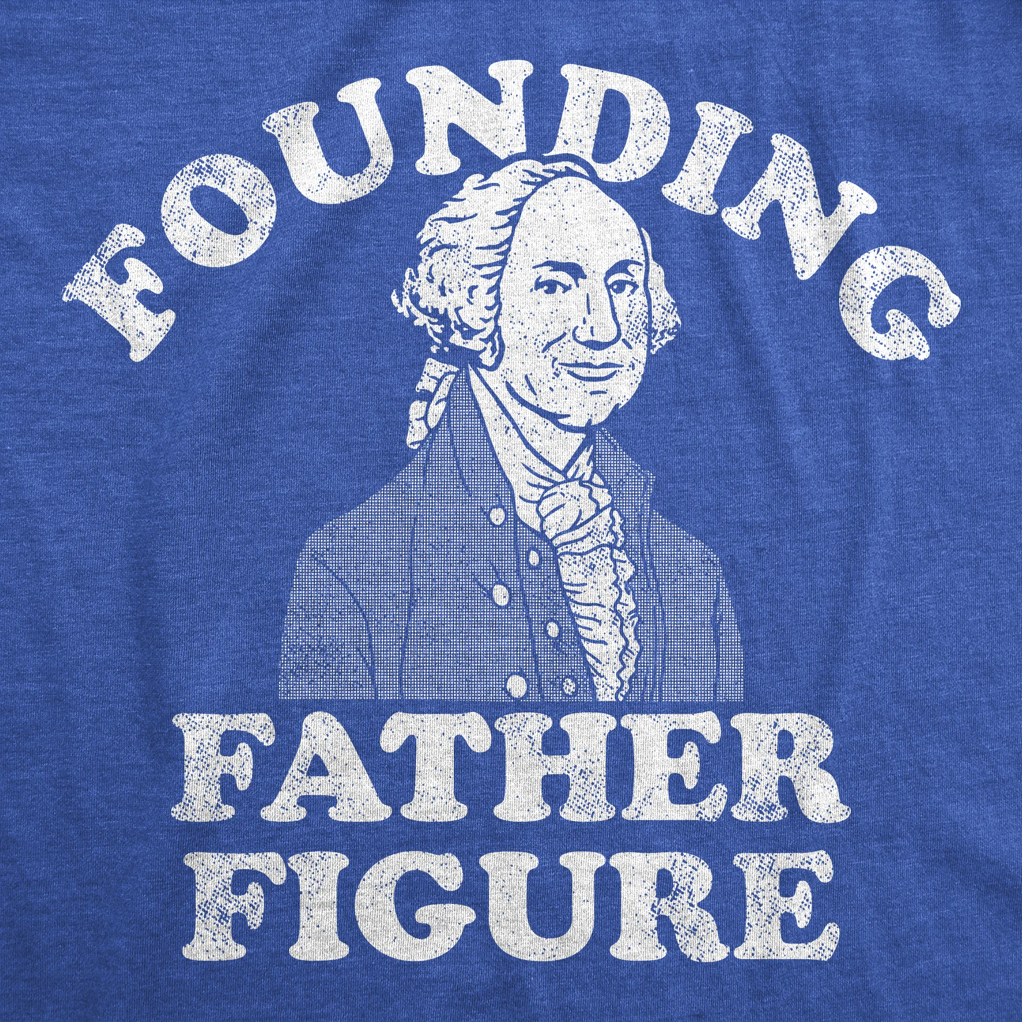 Founding Father Figure Men's T Shirt sold by Crazy Dog T-Shirts product image thumbnail 2
