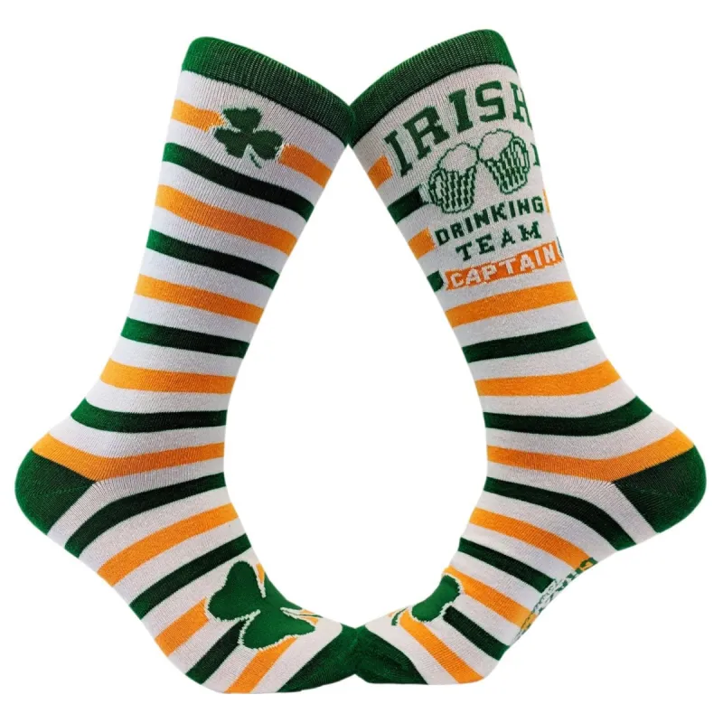 Women's Irish Drinking Team Socks sold by Crazy Dog T-Shirts