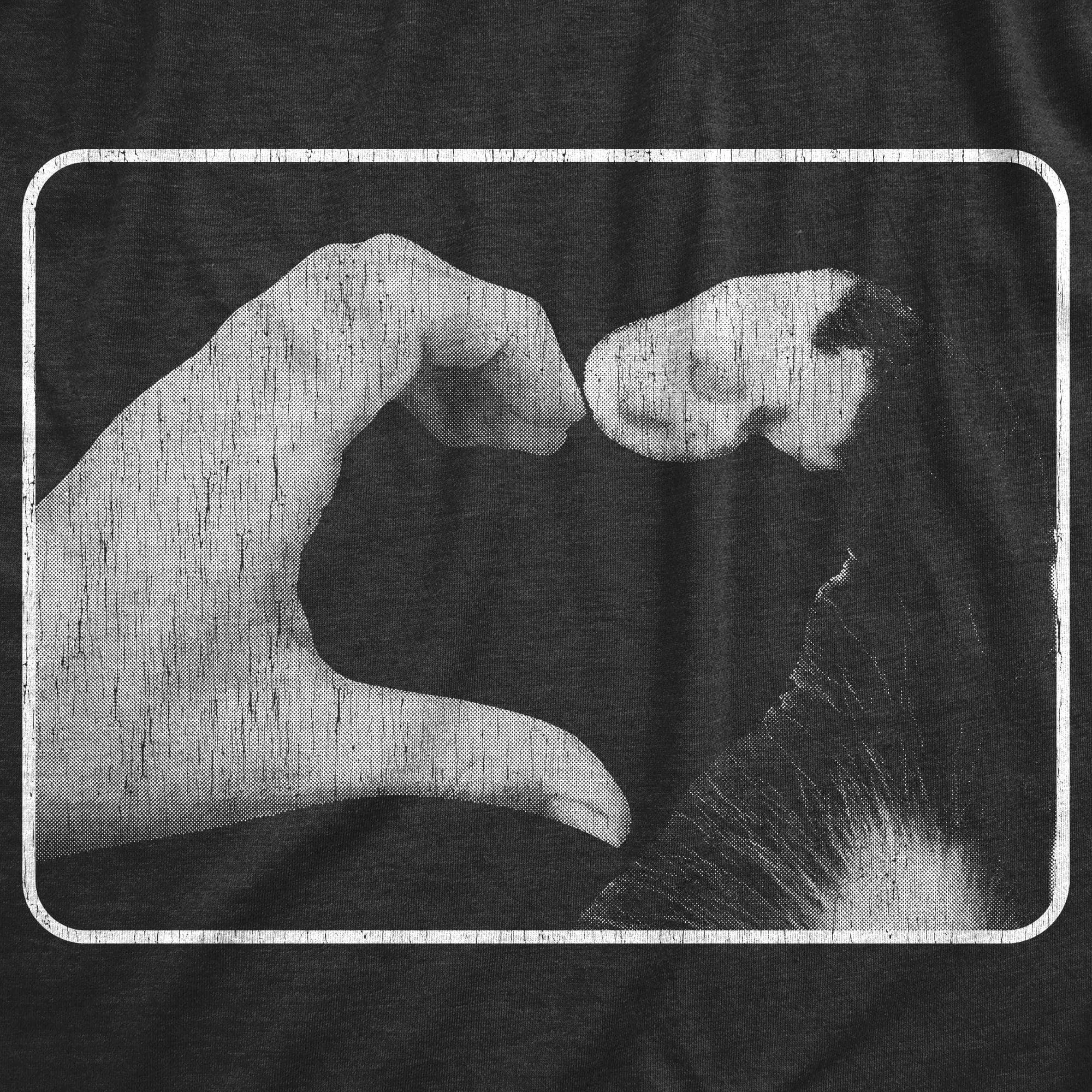 Hand Paw Heart Women's T Shirt sold by Crazy Dog T-Shirts product image thumbnail 2