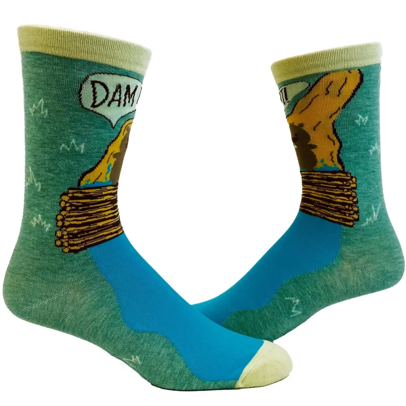 Women's Dam It Socks sold by Crazy Dog T-Shirts