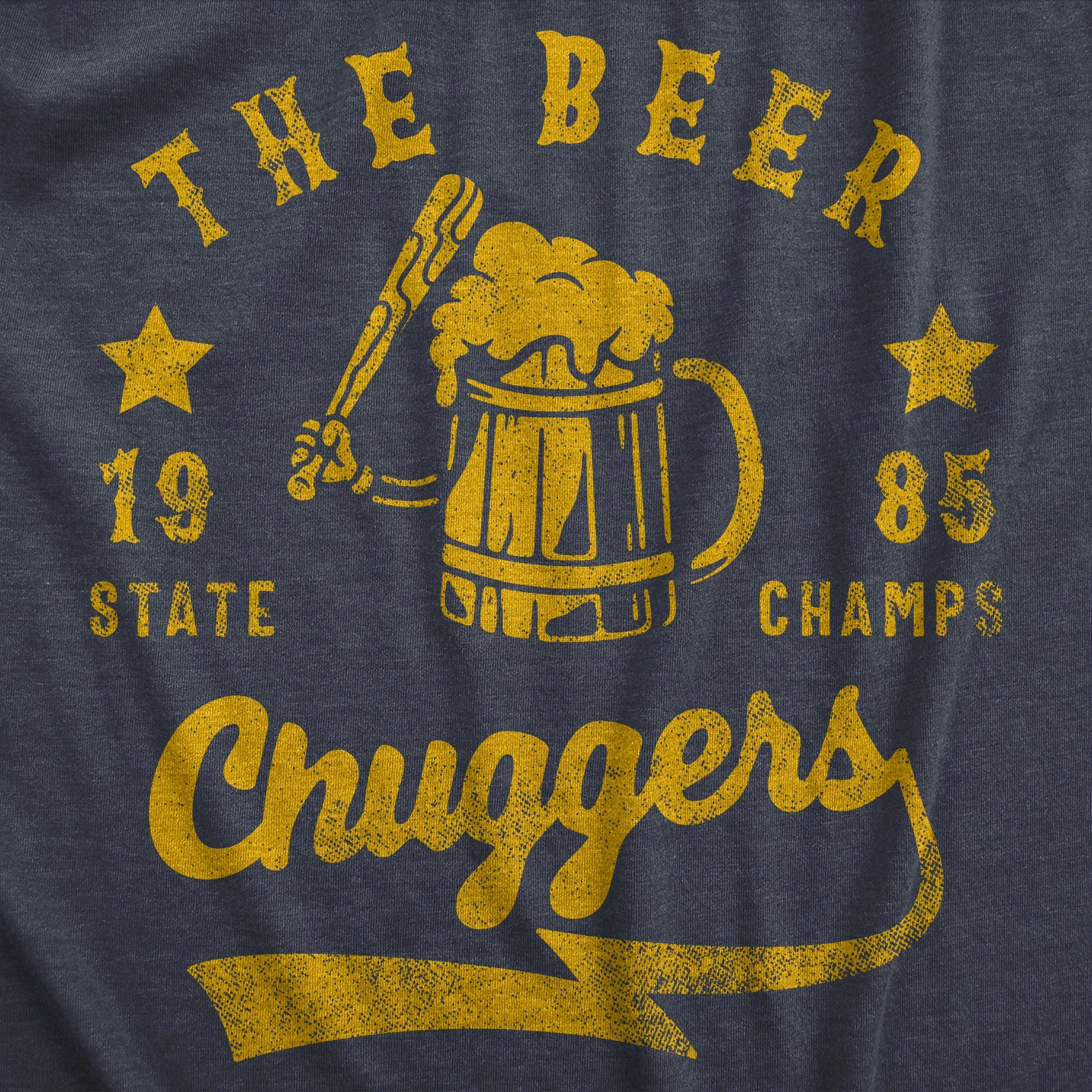 The Beer Chuggers Men's T Shirt sold by Crazy Dog T-Shirts product image thumbnail 2