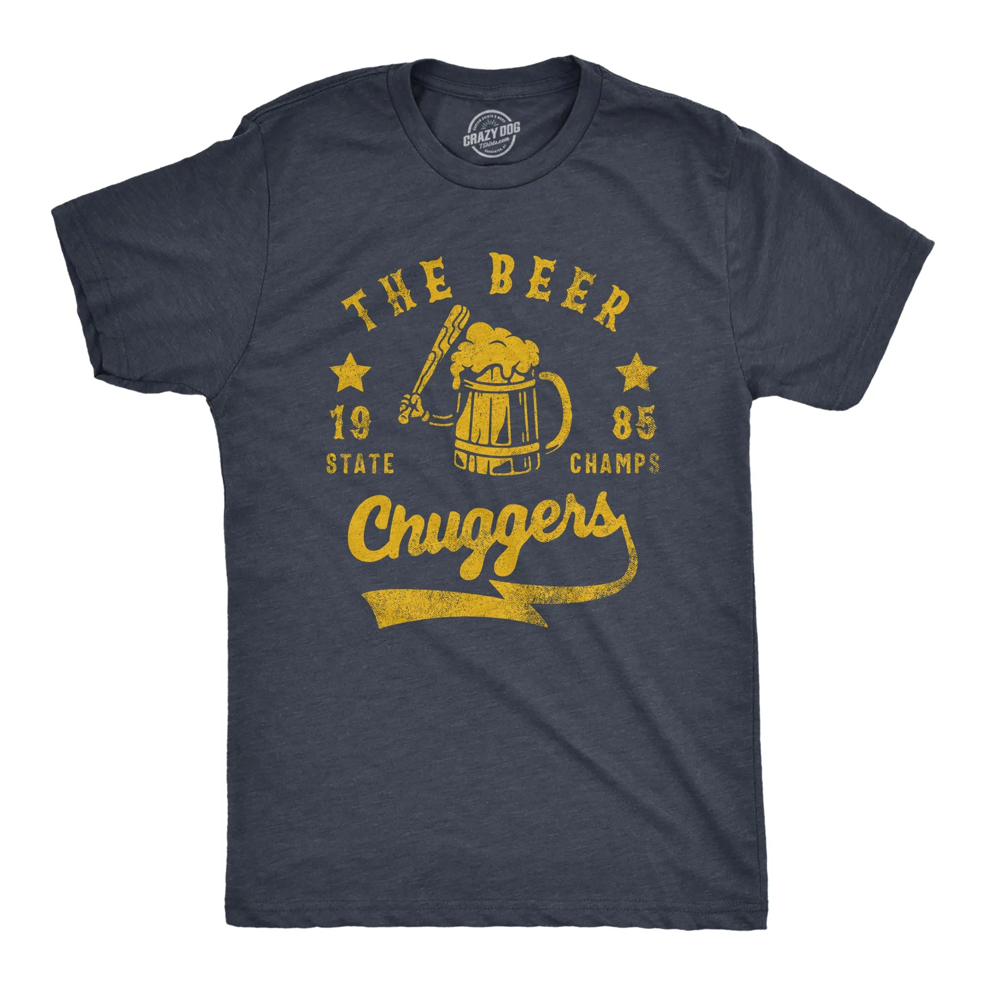 The Beer Chuggers Men's T Shirt sold by Crazy Dog T-Shirts