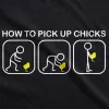 How to Pick Up Chicks Hoodie sold by Crazy Dog T-Shirts