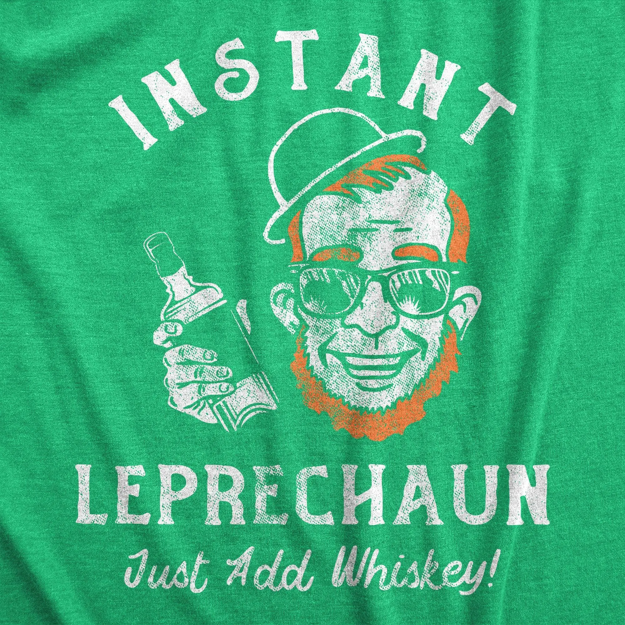 Instant Leprechaun Just Add Whiskey Men's T Shirt sold by Crazy Dog T-Shirts product image thumbnail 2