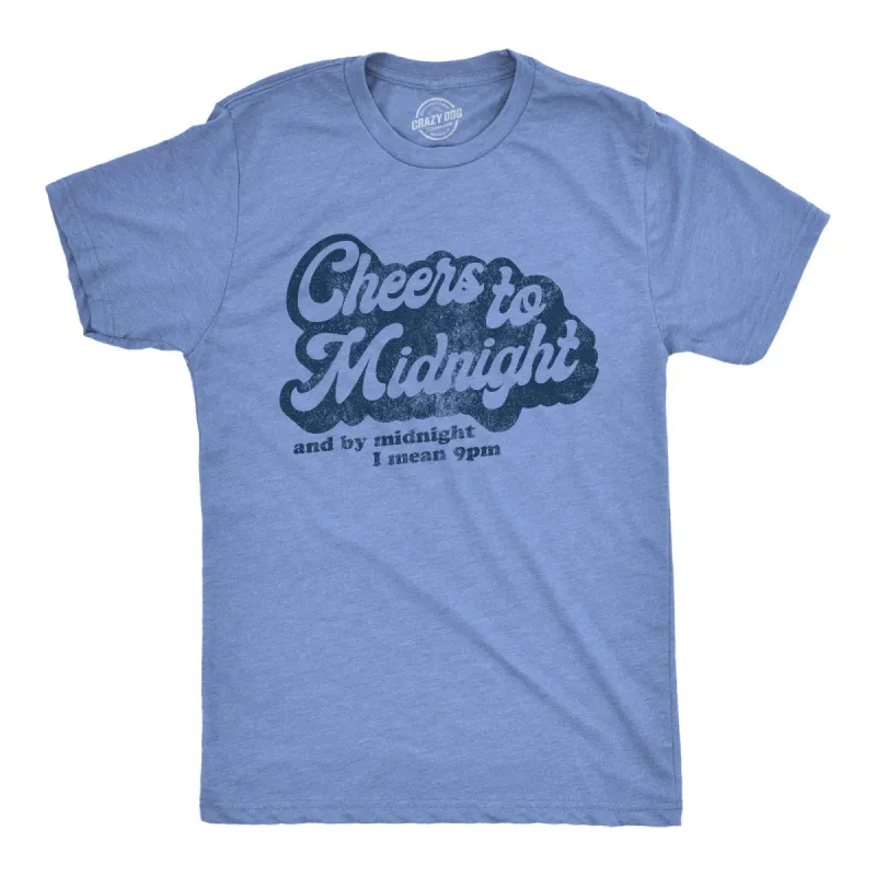 Cheers To Midnight Men's T Shirt sold by Crazy Dog T-Shirts