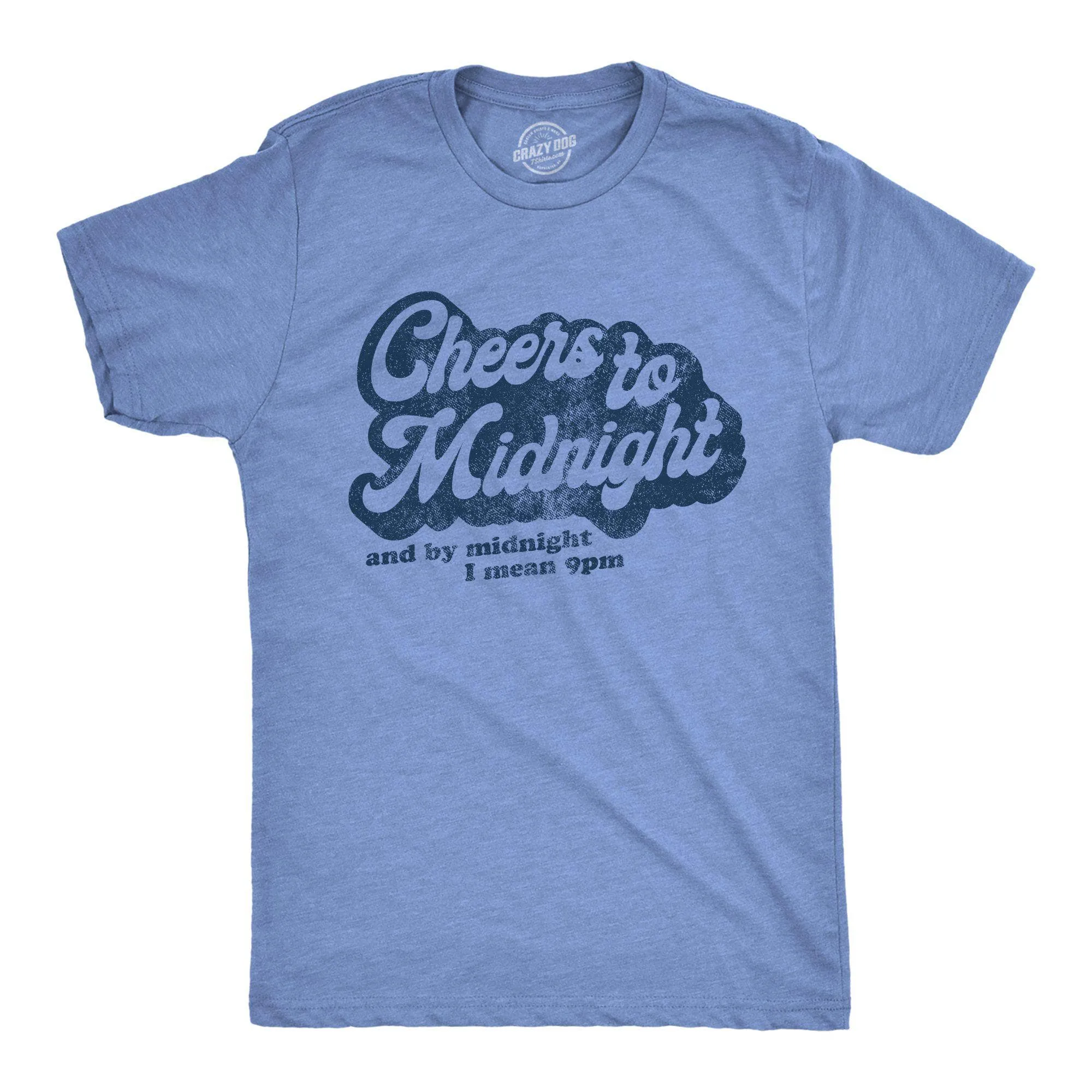 Cheers To Midnight Men's T Shirt sold by Crazy Dog T-Shirts