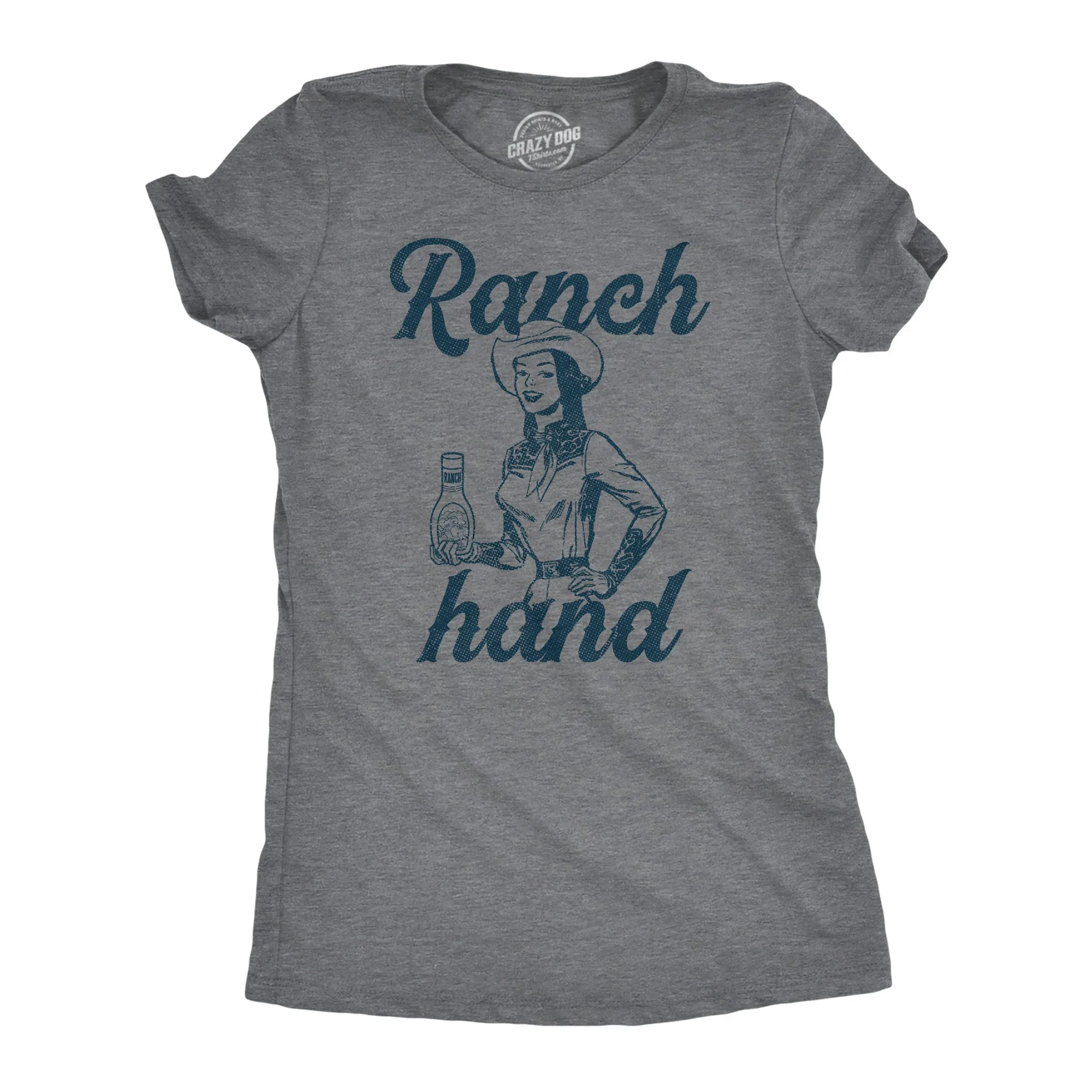Ranch Hand Women's T Shirt sold by Crazy Dog T-Shirts