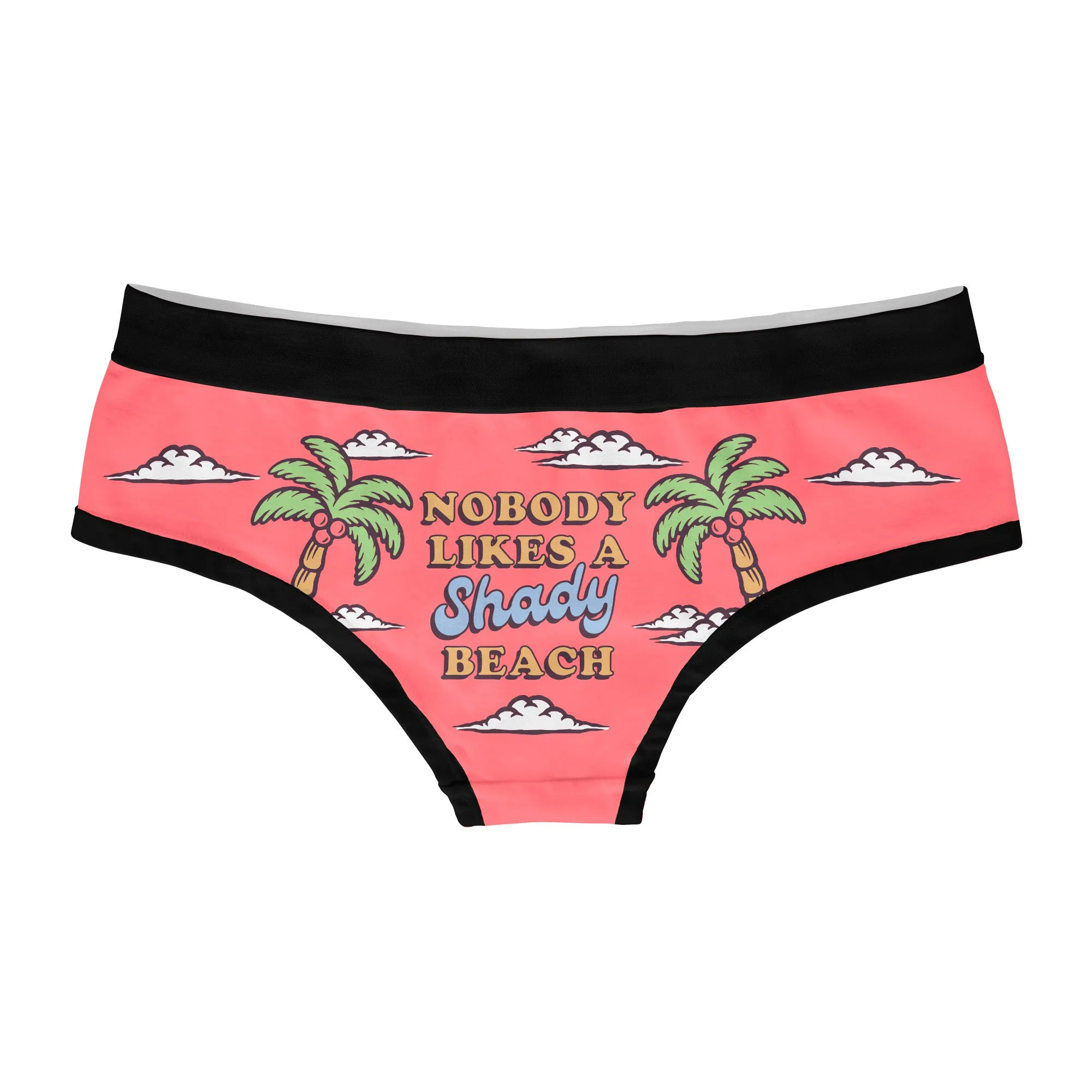 Nobody Likes A Shady Beach Hipster Underwear sold by Crazy Dog T-Shirts product image thumbnail 2