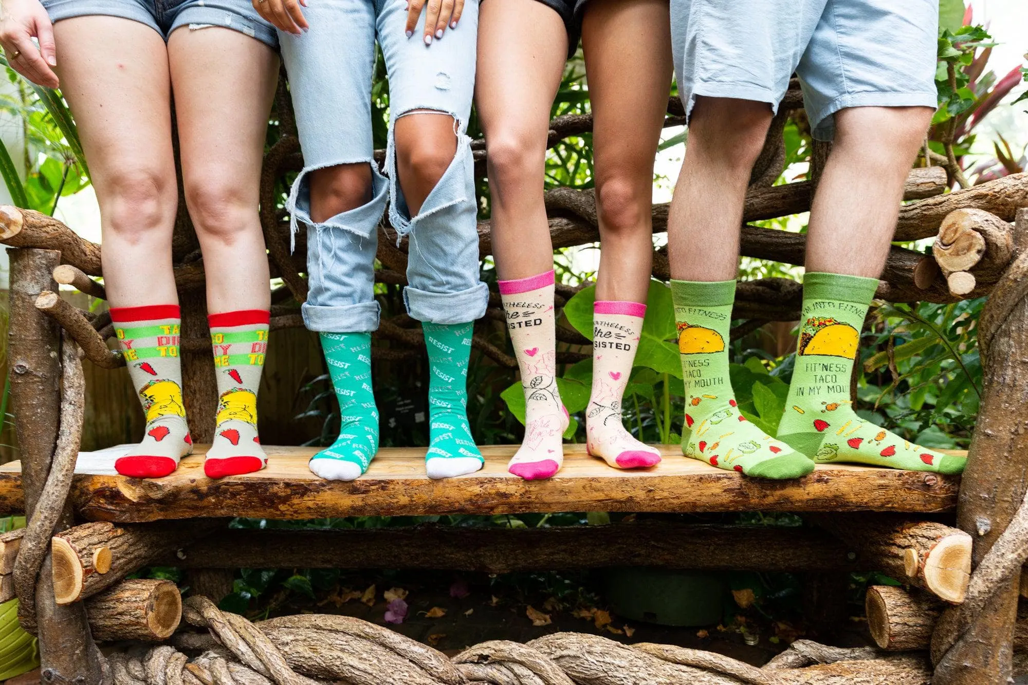 Womens Taco Dirty To Me Socks sold by Crazy Dog T-Shirts product image thumbnail 4