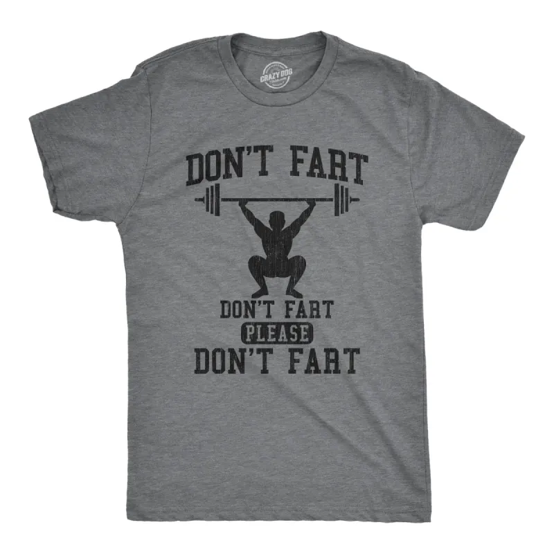 Dont Fart Men's T Shirt sold by Crazy Dog T-Shirts