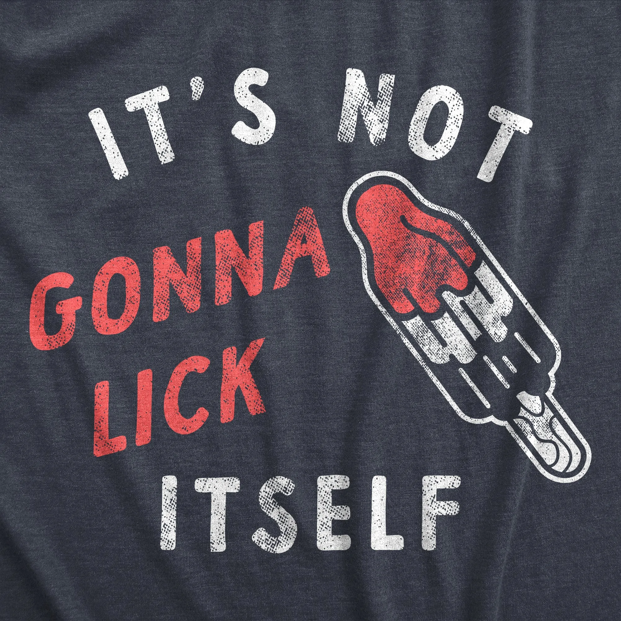 Its Not Going To Lick Itself Men's T Shirt sold by Crazy Dog T-Shirts product image thumbnail 2