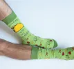 Mens Fitness Taco In My Mouth Socks sold by Crazy Dog T-Shirts