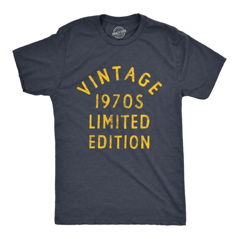 Vintage 1970s Limited Edition Men's T Shirt sold by Crazy Dog T-Shirts