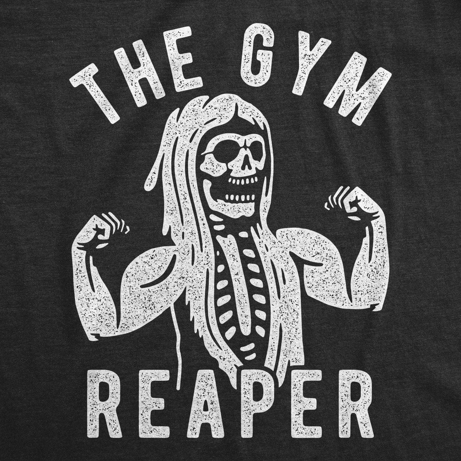 The Gym Reaper Men's T Shirt sold by Crazy Dog T-Shirts product image thumbnail 2