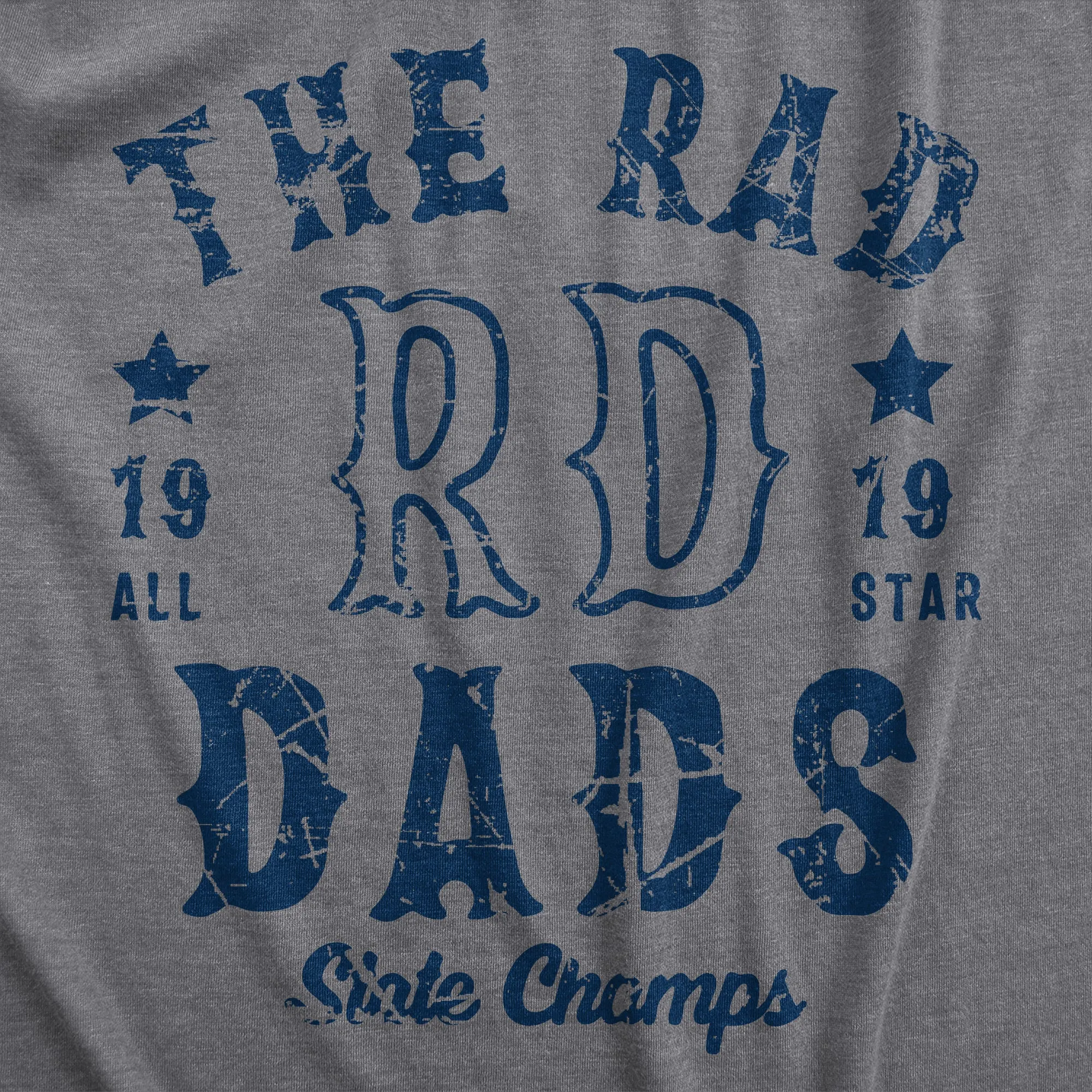 The Rad Dads State Champs Men's T Shirt sold by Crazy Dog T-Shirts product image thumbnail 2