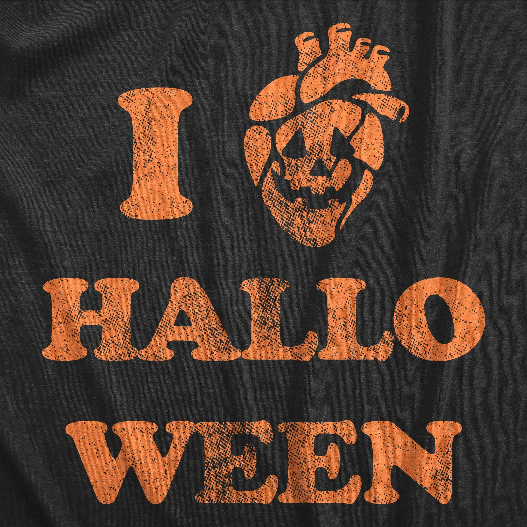 I Heart Halloween Women's T Shirt sold by Crazy Dog T-Shirts product image thumbnail 2