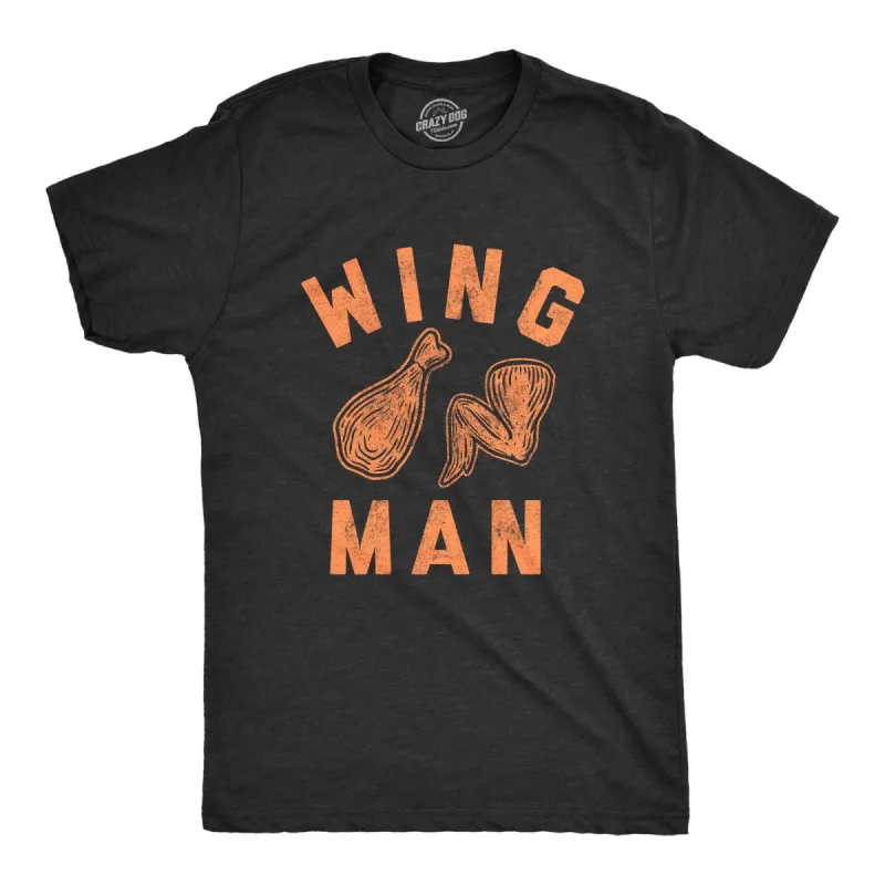 Wing Man Men's T Shirt sold by Crazy Dog T-Shirts