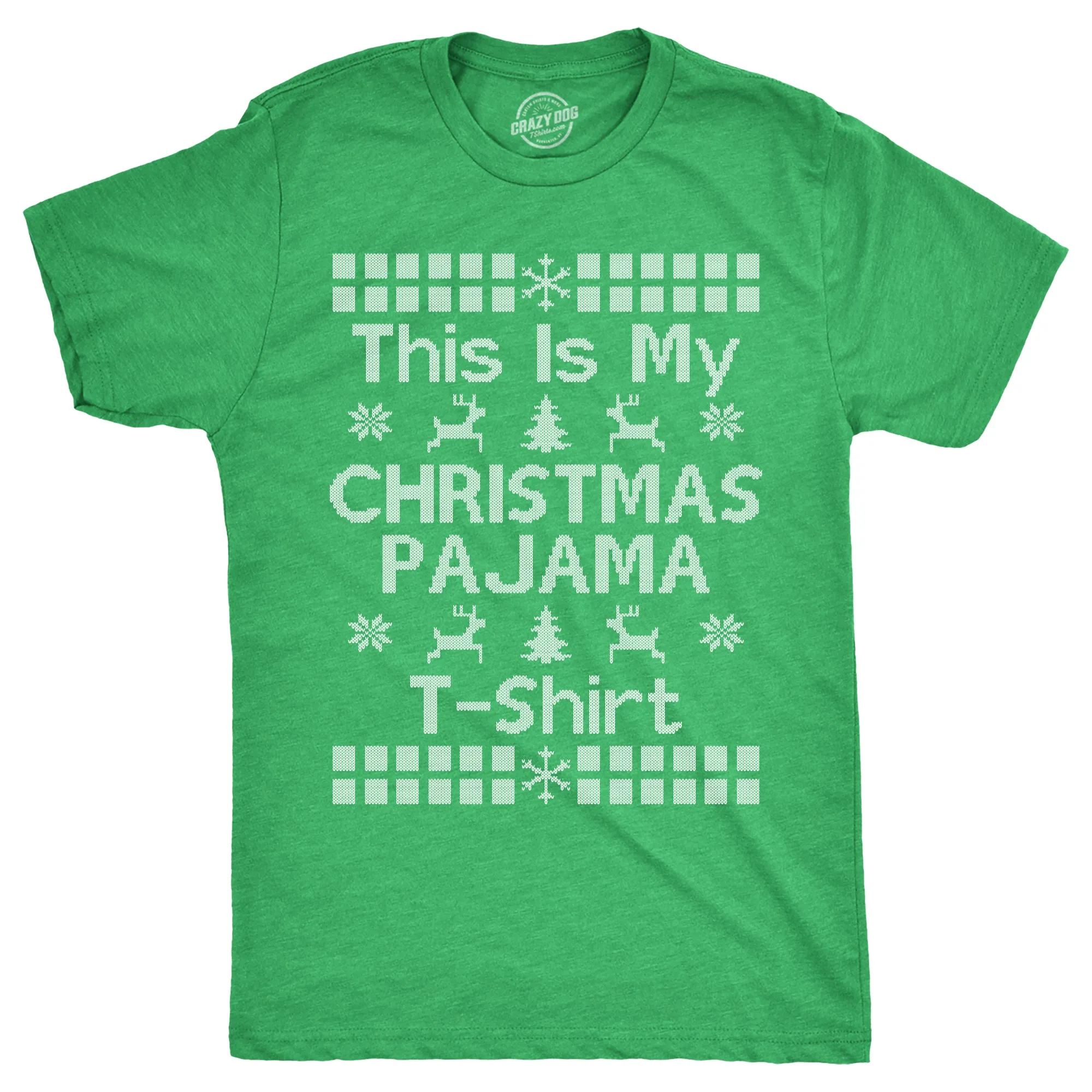 This Is My Christmas Pajama T Shirt Men's T Shirt sold by Crazy Dog T-Shirts