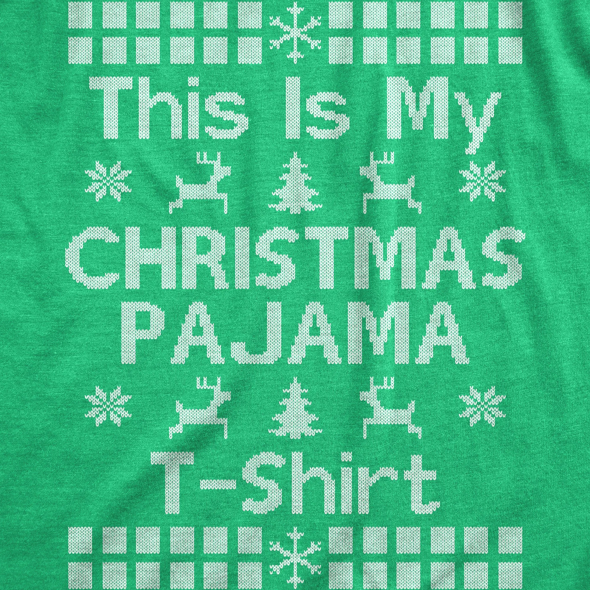 This Is My Christmas Pajama T Shirt Men's T Shirt sold by Crazy Dog T-Shirts product image thumbnail 2