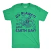 Go Planet Its Your Earth Day Men's T Shirt sold by Crazy Dog T-Shirts