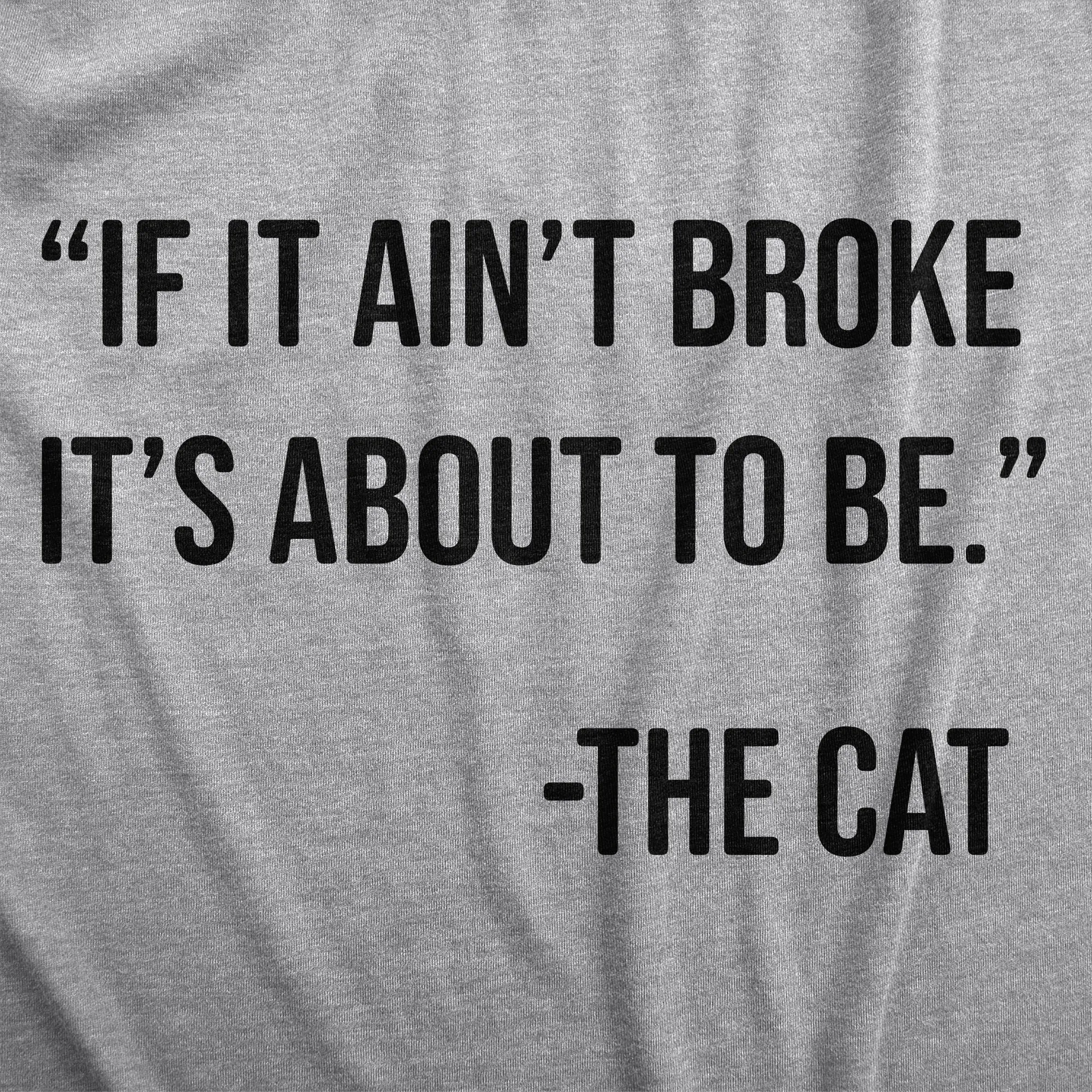 If It Aint Broke Its About To Be Women's T Shirt sold by Crazy Dog T-Shirts product image thumbnail 2