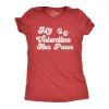 My Favorite Valentine Has Paws Women's T Shirt sold by Crazy Dog T-Shirts