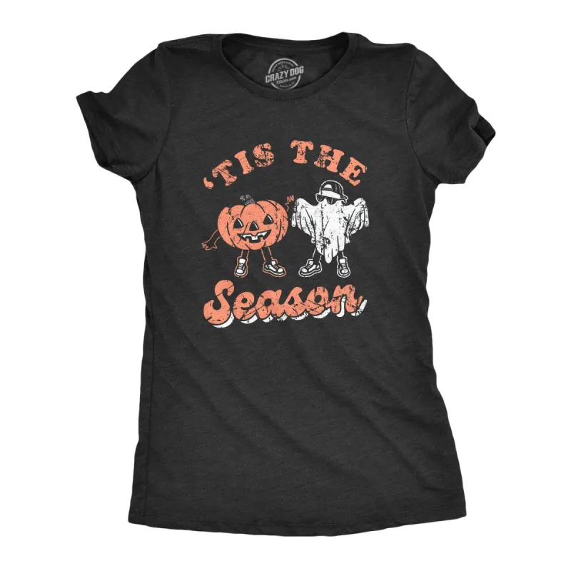 Tis The Season Halloween Women's T Shirt sold by Crazy Dog T-Shirts