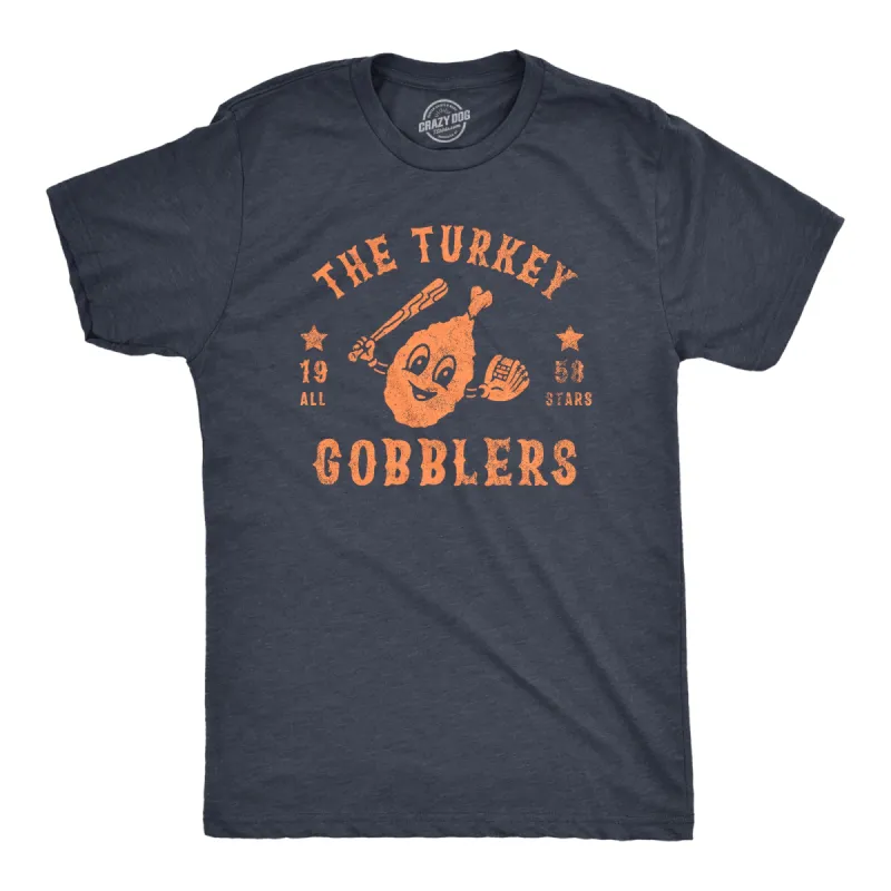 The Turkey Gobblers All Stars Men's T Shirt sold by Crazy Dog T-Shirts
