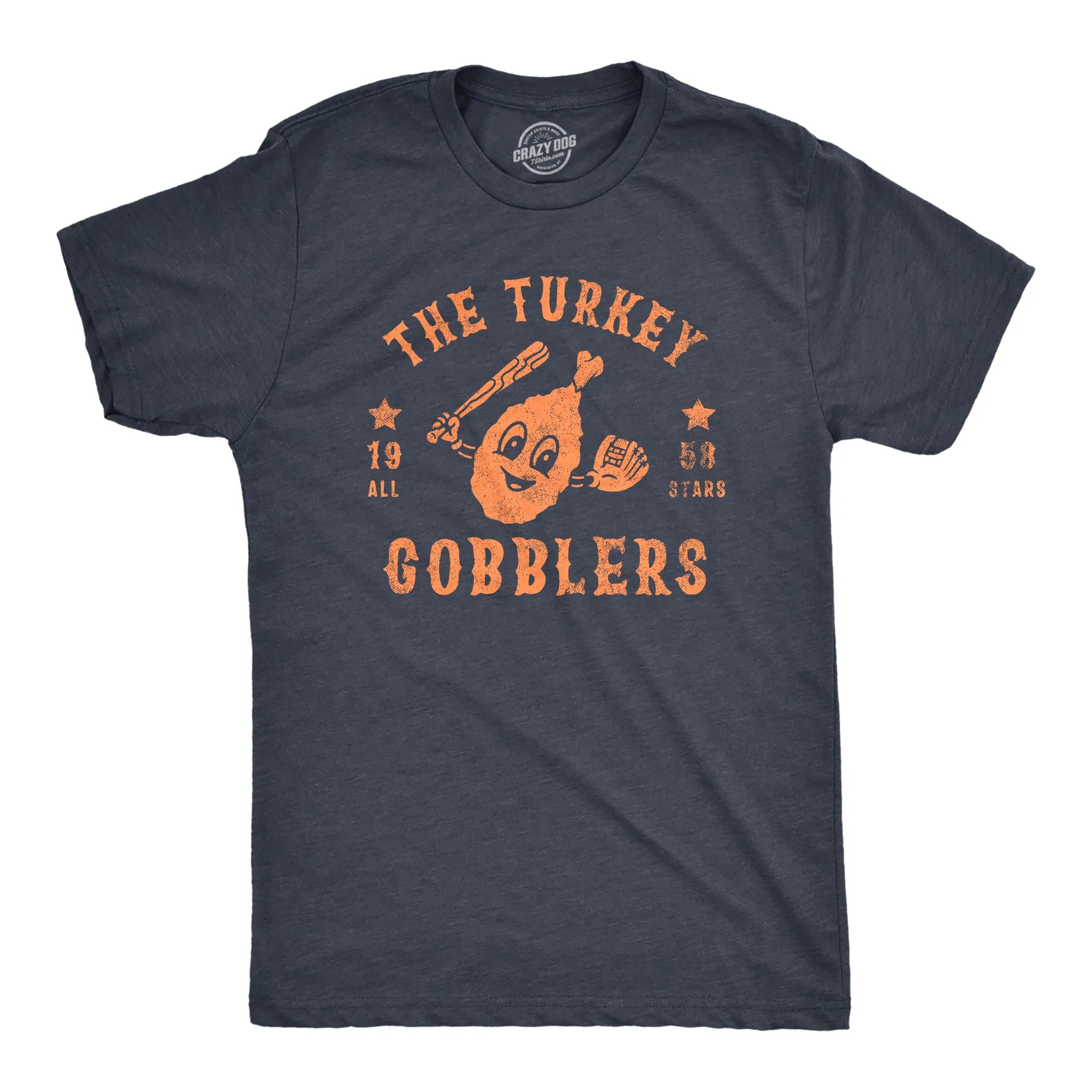 The Turkey Gobblers All Stars Men's T Shirt sold by Crazy Dog T-Shirts