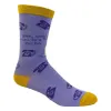 Womens Yeah That's Gonna Be A No For Me Socks sold by Crazy Dog T-Shirts