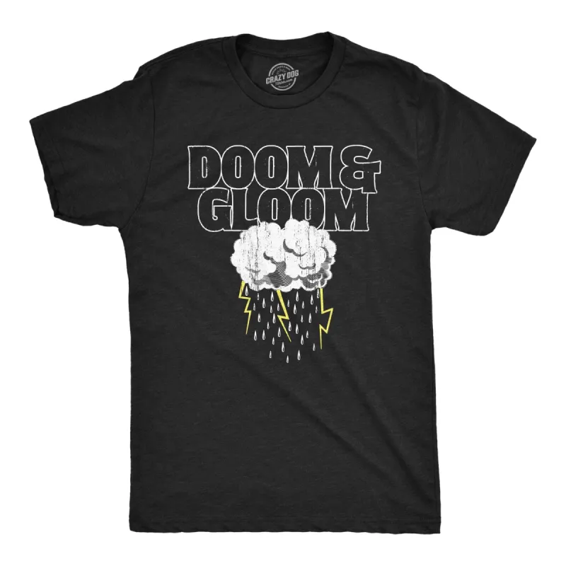Doom And Gloom Men's T Shirt sold by Crazy Dog T-Shirts