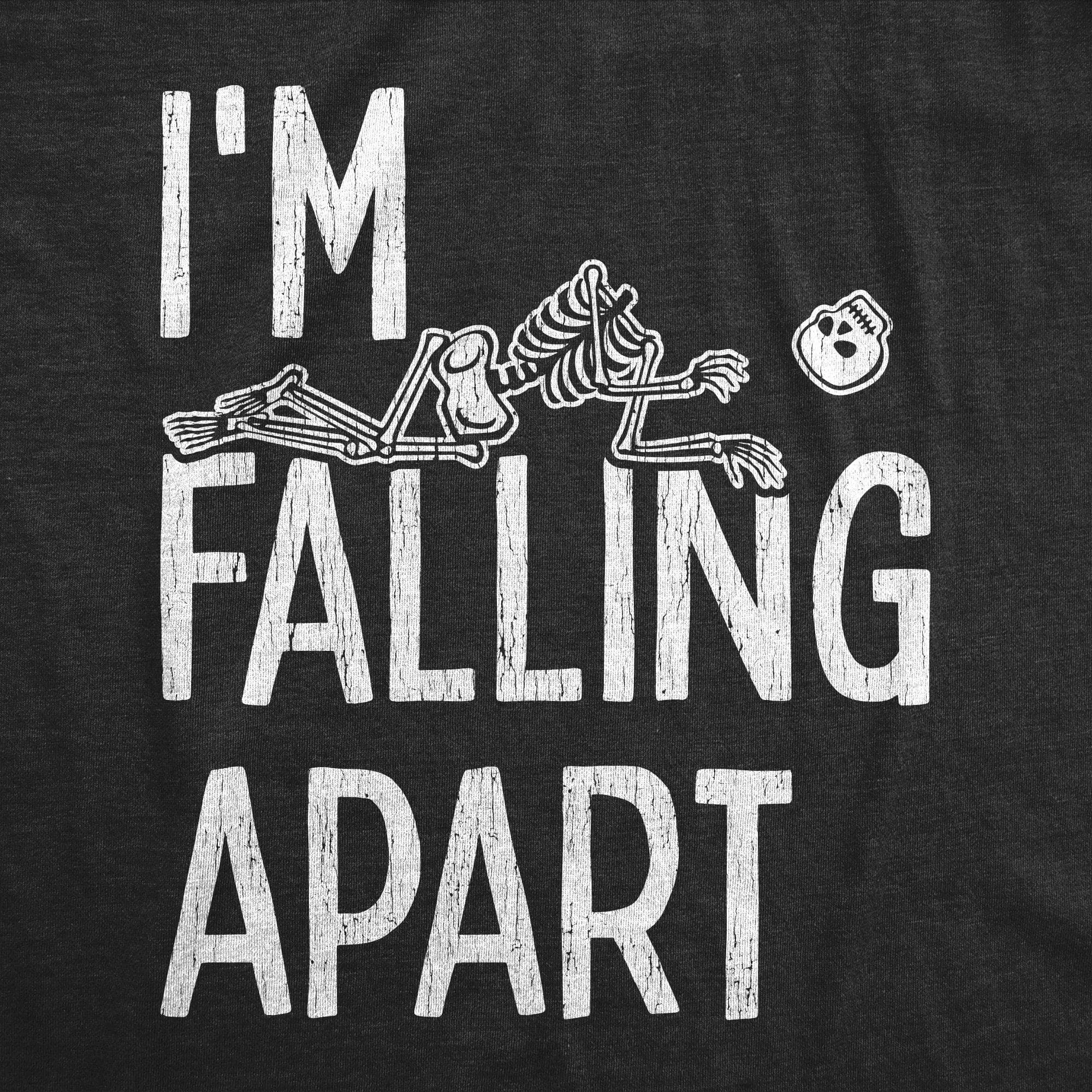 I'm Falling Apart Women's T Shirt sold by Crazy Dog T-Shirts product image thumbnail 2