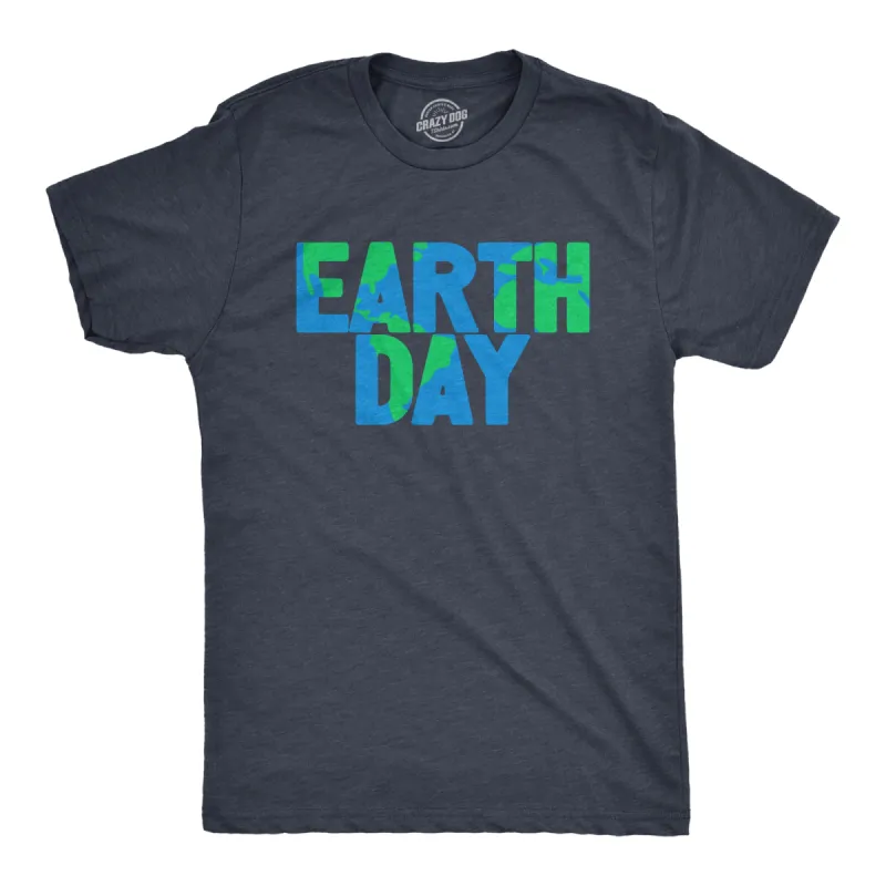 Earth Day Men's T Shirt sold by Crazy Dog T-Shirts