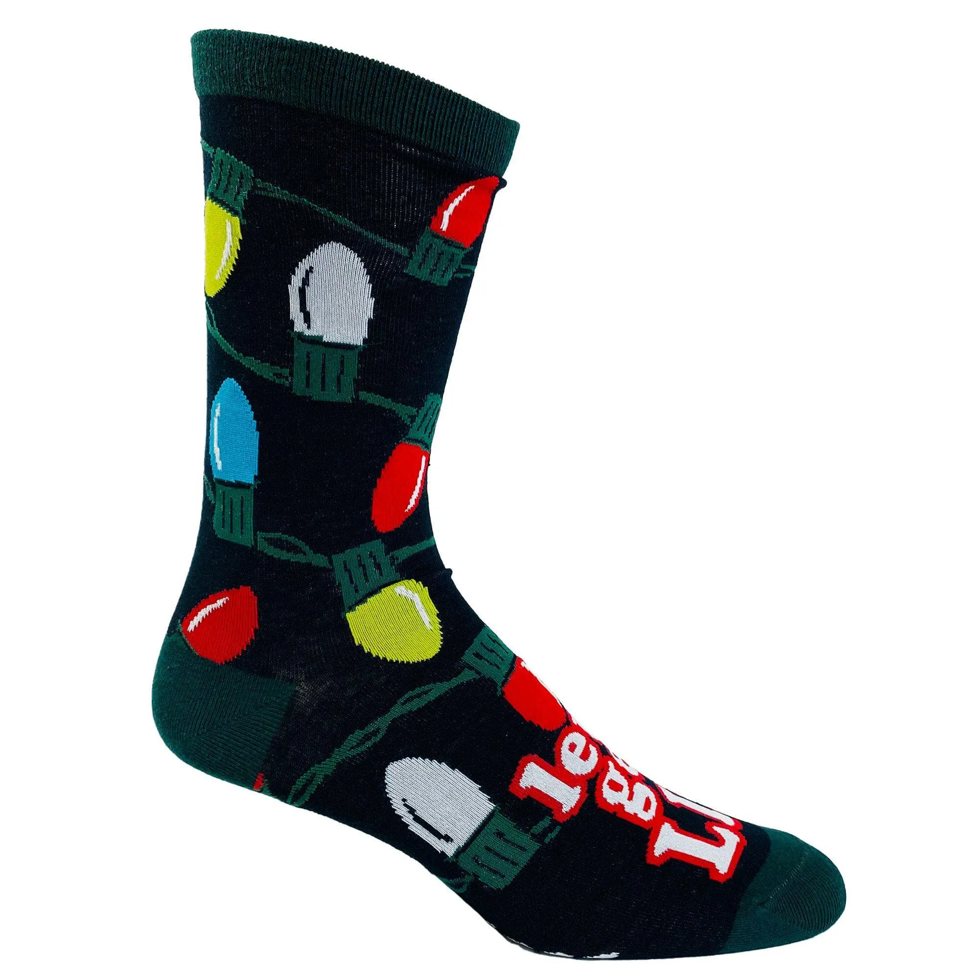 Men's Let's Get Lit Socks sold by Crazy Dog T-Shirts product image thumbnail 4
