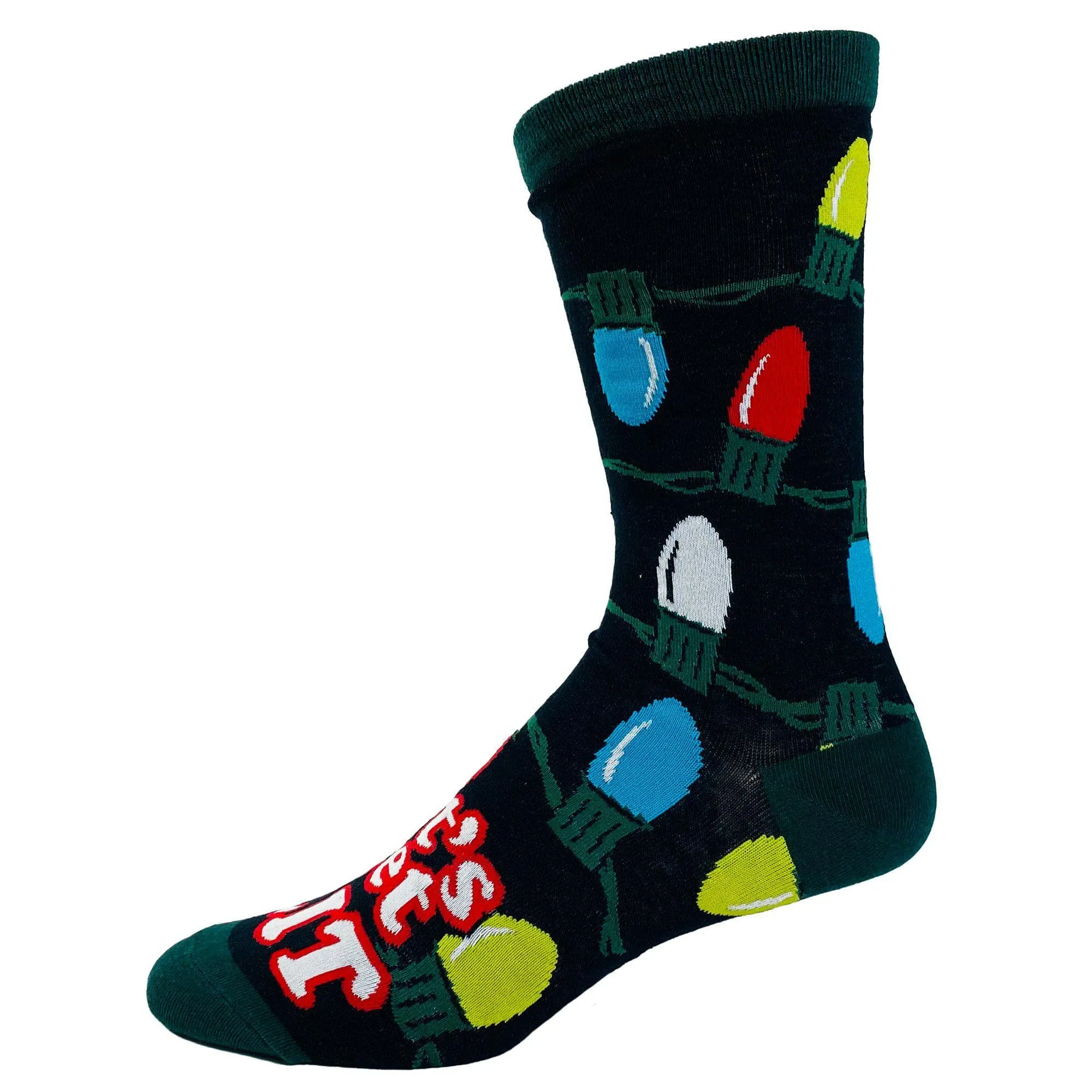 Men's Let's Get Lit Socks sold by Crazy Dog T-Shirts product image thumbnail 3